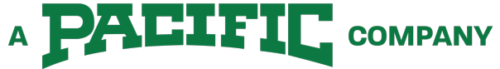 A Pacific Company written in green.